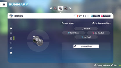 Pokemon Legends ZA Alpha Shiny Beldum 6IV-EV Trained - Pokemon4Ever