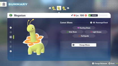Pokemon Legends ZA Alpha Shiny Meganium 6IV-EV Trained - Pokemon4Ever