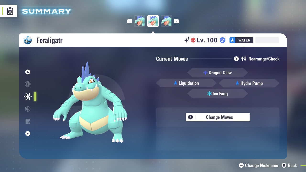 Pokemon Legends ZA Alpha Shiny Feraligatr 6IV-EV Trained - Pokemon4Ever