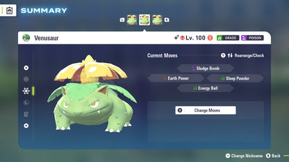 Pokemon Legends ZA Alpha Shiny Venusaur 6IV-EV Trained - Pokemon4Ever