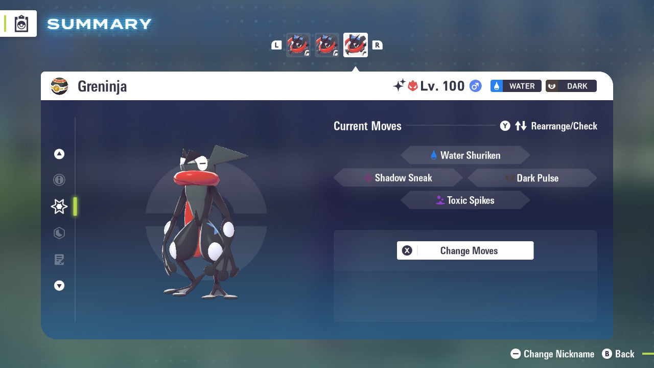 Pokemon Legends ZA Alpha Shiny Greninja 6IV-EV Trained – Pokemon4Ever