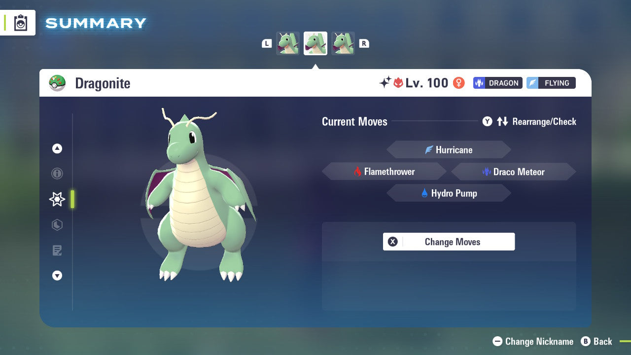 Pokemon Legends ZA Alpha Shiny Dragonite 6IV-EV Trained - Pokemon4Ever