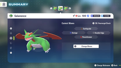 Pokemon Legends ZA Alpha Shiny Salamence 6IV-EV Trained - Pokemon4Ever