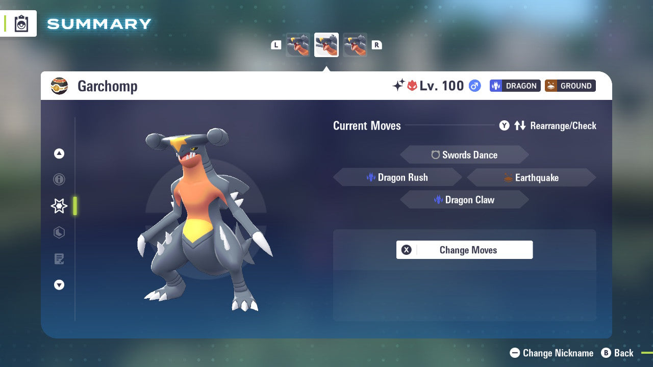 Pokemon Legends ZA Alpha Shiny Garchomp 6IV-EV Trained - Pokemon4Ever