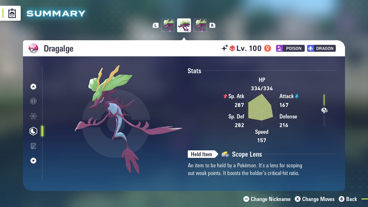 Pokemon Legends ZA Alpha Shiny Dragalge 6IV-EV Trained - Pokemon4Ever