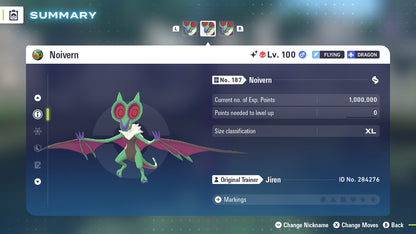 Pokemon Legends ZA Alpha Shiny Noivern 6IV-EV Trained - Pokemon4Ever
