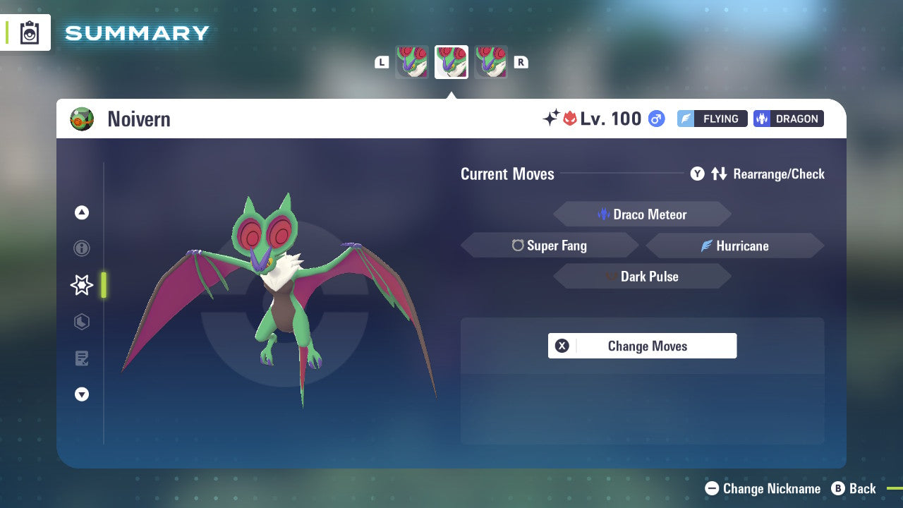 Pokemon Legends ZA Alpha Shiny Noivern 6IV-EV Trained - Pokemon4Ever