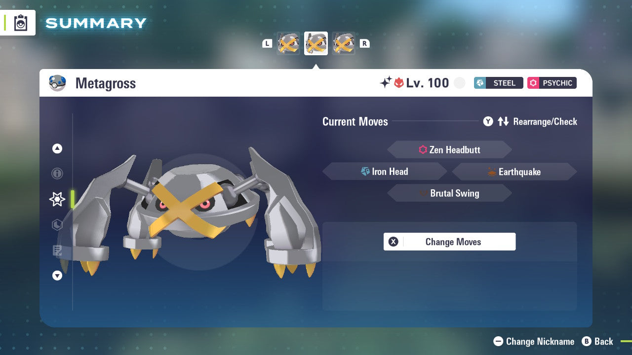 Pokemon Legends ZA Alpha Shiny Metagross 6IV-EV Trained - Pokemon4Ever