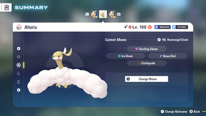 Pokemon Legends ZA Alpha Shiny Altaria 6IV-EV Trained - Pokemon4Ever