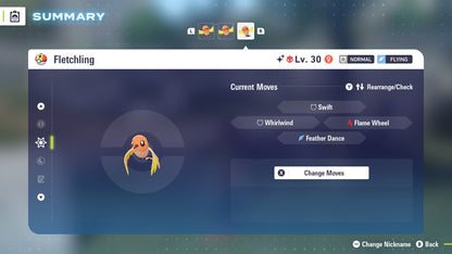 Pokemon Legends ZA Alpha Shiny Fletchling 6IV-EV Trained - Pokemon4Ever