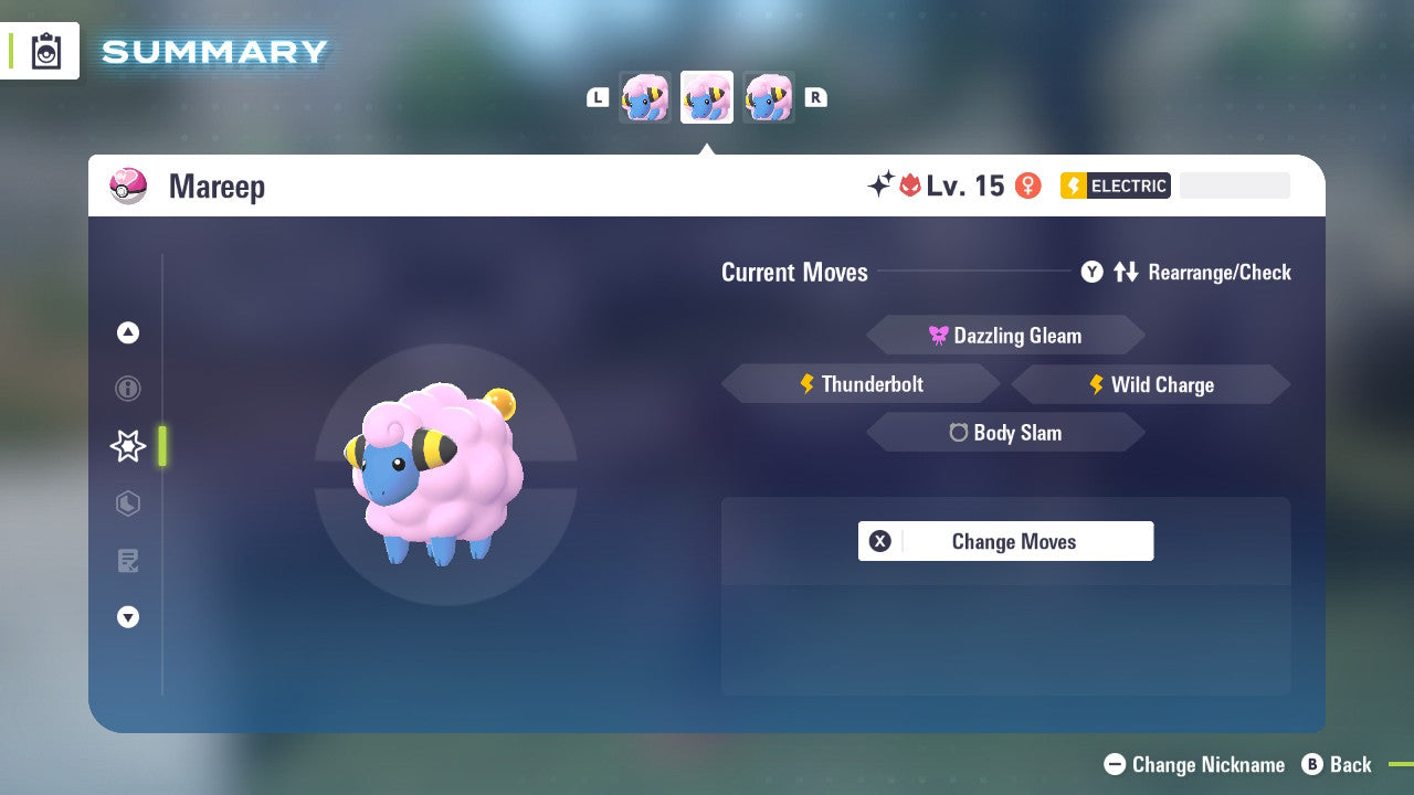 Pokemon Legends ZA Alpha Shiny Mareep 6IV-EV Trained - Pokemon4Ever