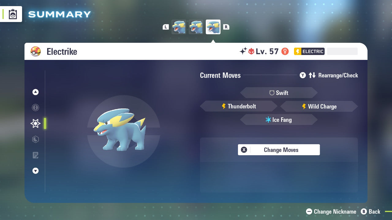 Pokemon Legends ZA Alpha Shiny Electrike 6IV-EV Trained - Pokemon4Ever