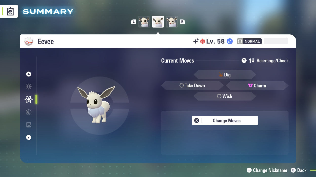 Pokemon Legends ZA Alpha Shiny Eevee 6IV-EV Trained - Pokemon4Ever