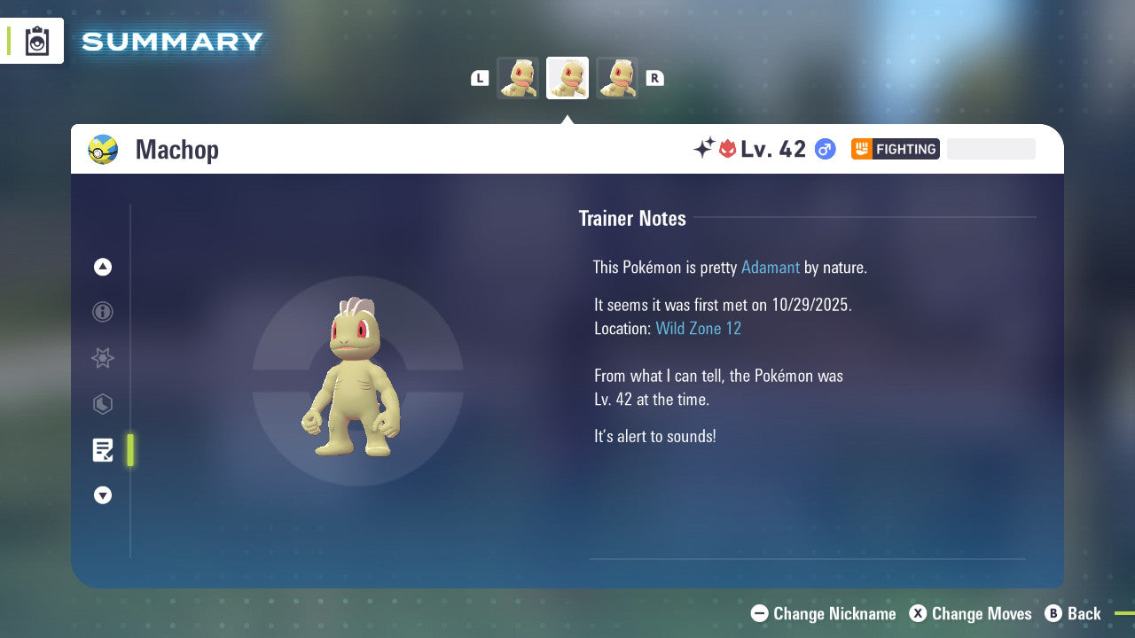 Pokemon Legends ZA Alpha Shiny Machop 6IV-EV Trained - Pokemon4Ever