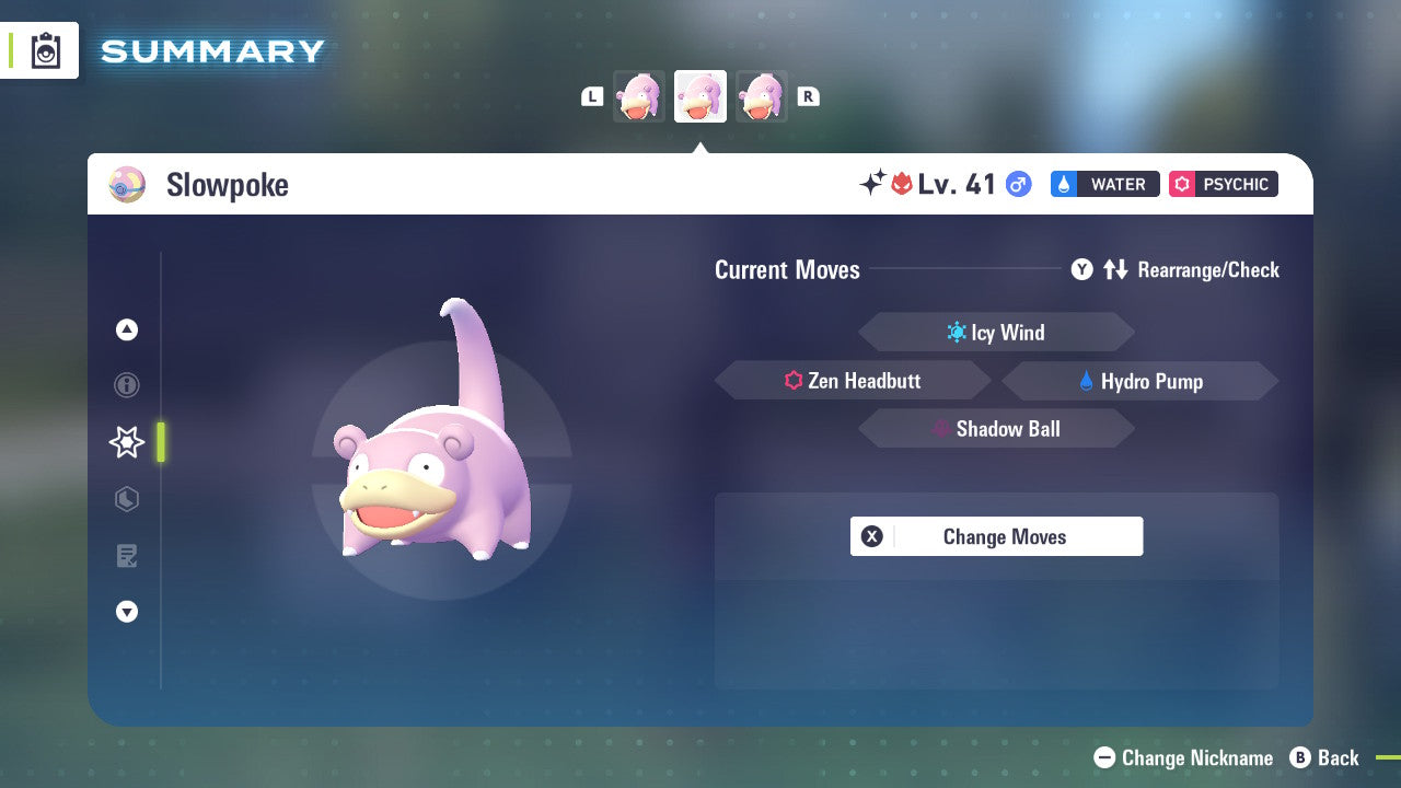 Pokemon Legends ZA Alpha Shiny Slowpoke 6IV-EV Trained - Pokemon4Ever