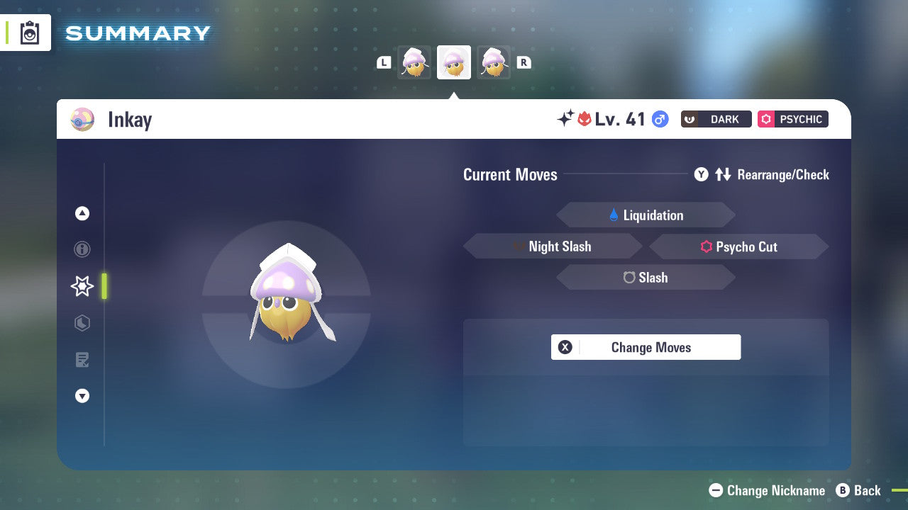 Pokemon Legends ZA Alpha Shiny Inkay 6IV-EV Trained - Pokemon4Ever