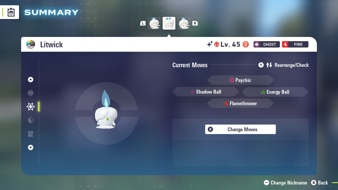 Pokemon Legends ZA Alpha Shiny Litwick 6IV-EV Trained - Pokemon4Ever