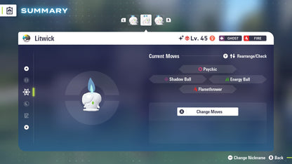 Pokemon Legends ZA Alpha Shiny Litwick 6IV-EV Trained - Pokemon4Ever