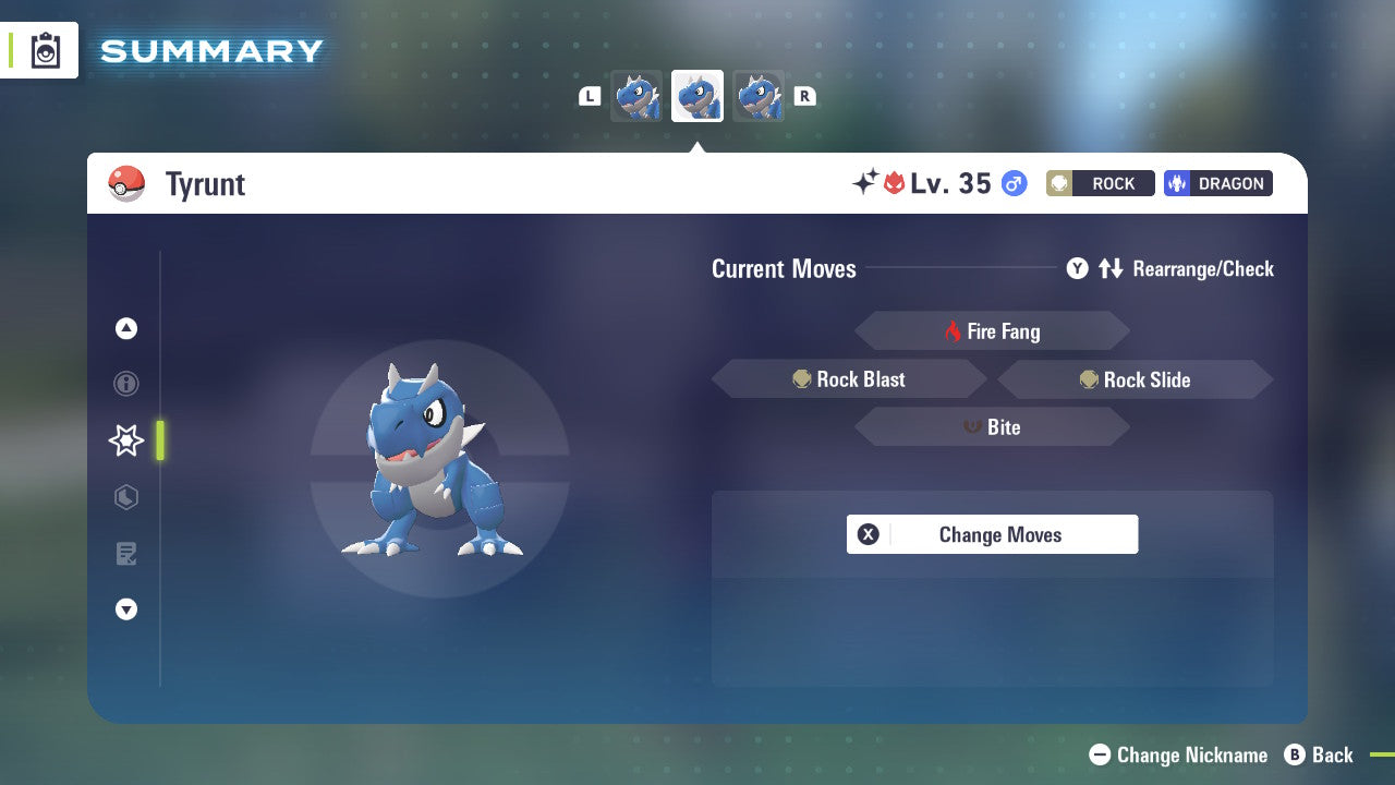 Pokemon Legends ZA Alpha Shiny Tyrunt 6IV-EV Trained - Pokemon4Ever