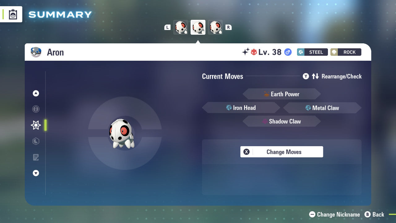 Pokemon Legends ZA Alpha Shiny Aron 6IV-EV Trained - Pokemon4Ever