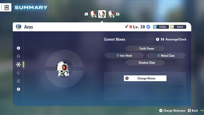 Pokemon Legends ZA Alpha Shiny Aron 6IV-EV Trained - Pokemon4Ever