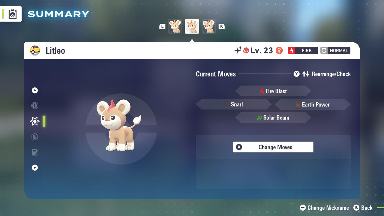 Pokemon Legends ZA Alpha Shiny Litleo-F 6IV-EV Trained - Pokemon4Ever