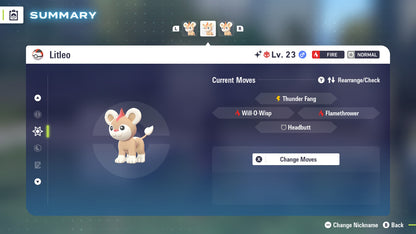 Pokemon Legends ZA Alpha Shiny Litleo-M 6IV-EV Trained - Pokemon4Ever