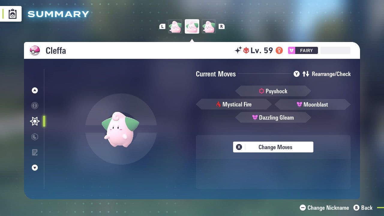 Pokemon Legends ZA Alpha Shiny Cleffa 6IV-EV Trained - Pokemon4Ever