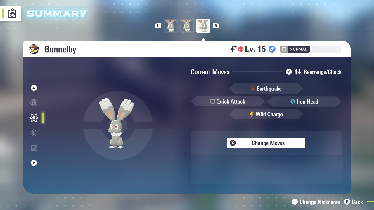 Pokemon Legends ZA Alpha Shiny Bunnelby 6IV-EV Trained - Pokemon4Ever