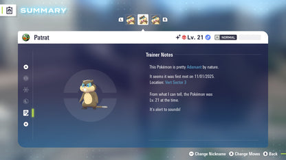 Pokemon Legends ZA Alpha Shiny Patrat 6IV-EV Trained - Pokemon4Ever