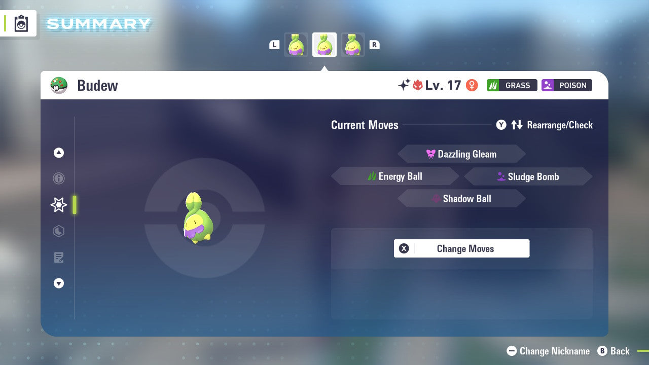 Pokemon Legends ZA Alpha Shiny Budew 6IV-EV Trained - Pokemon4Ever