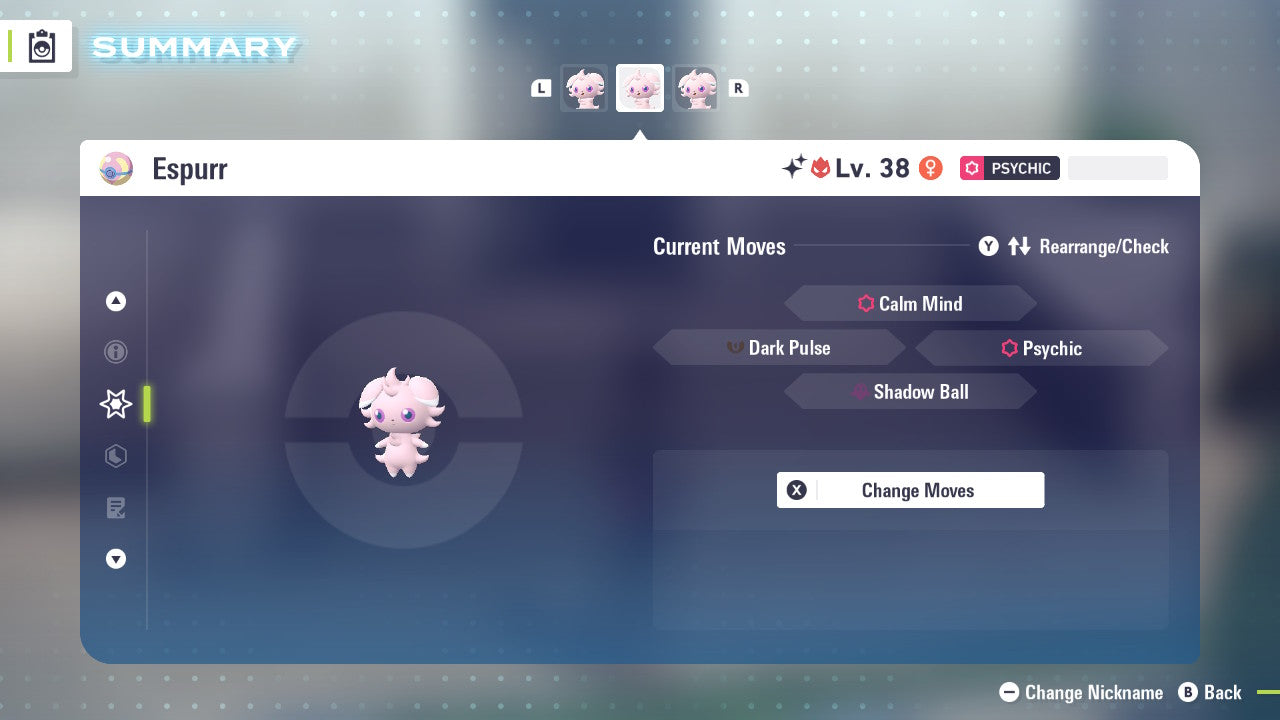 Pokemon Legends ZA Alpha Shiny Espurr-F 6IV-EV Trained - Pokemon4Ever