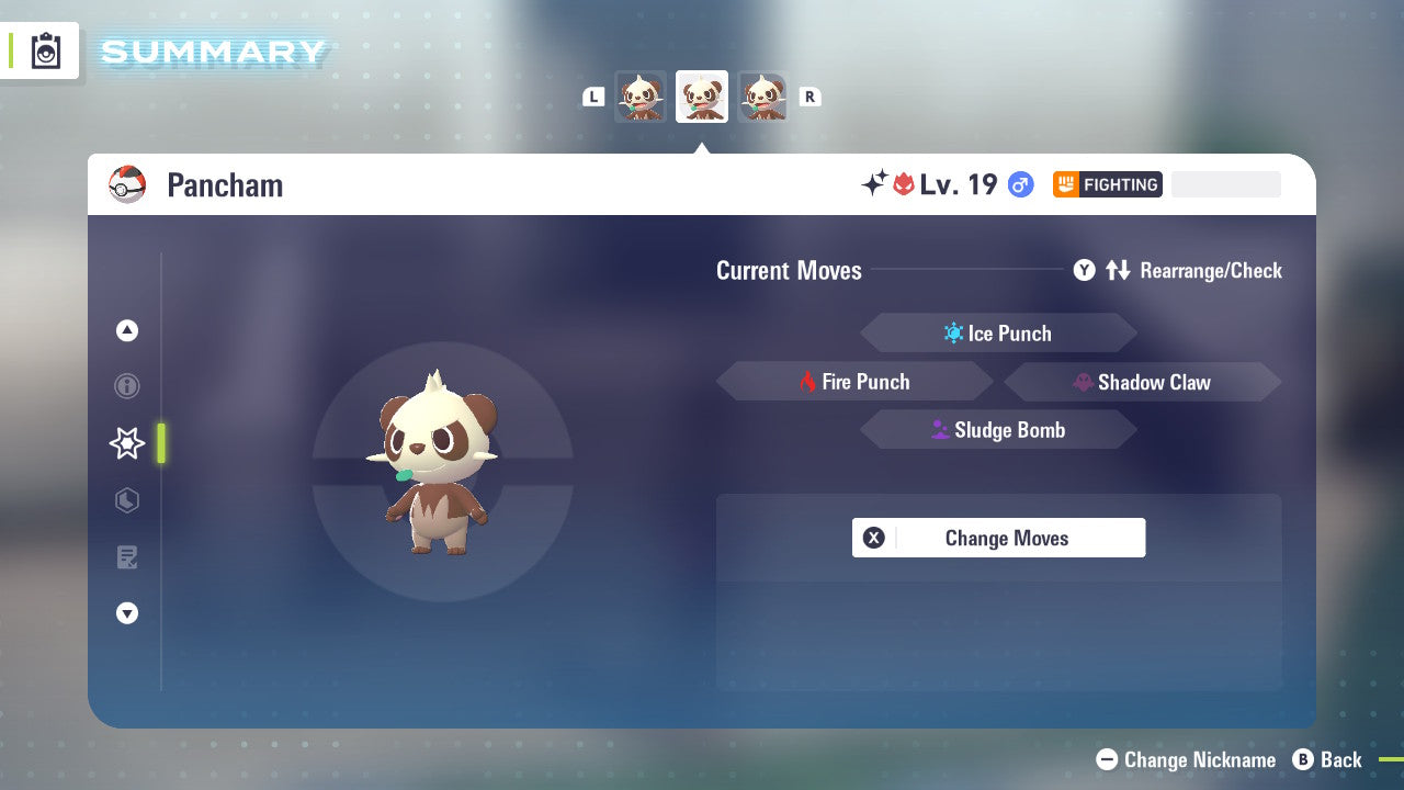 Pokemon Legends ZA Alpha Shiny Pancham 6IV-EV Trained - Pokemon4Ever