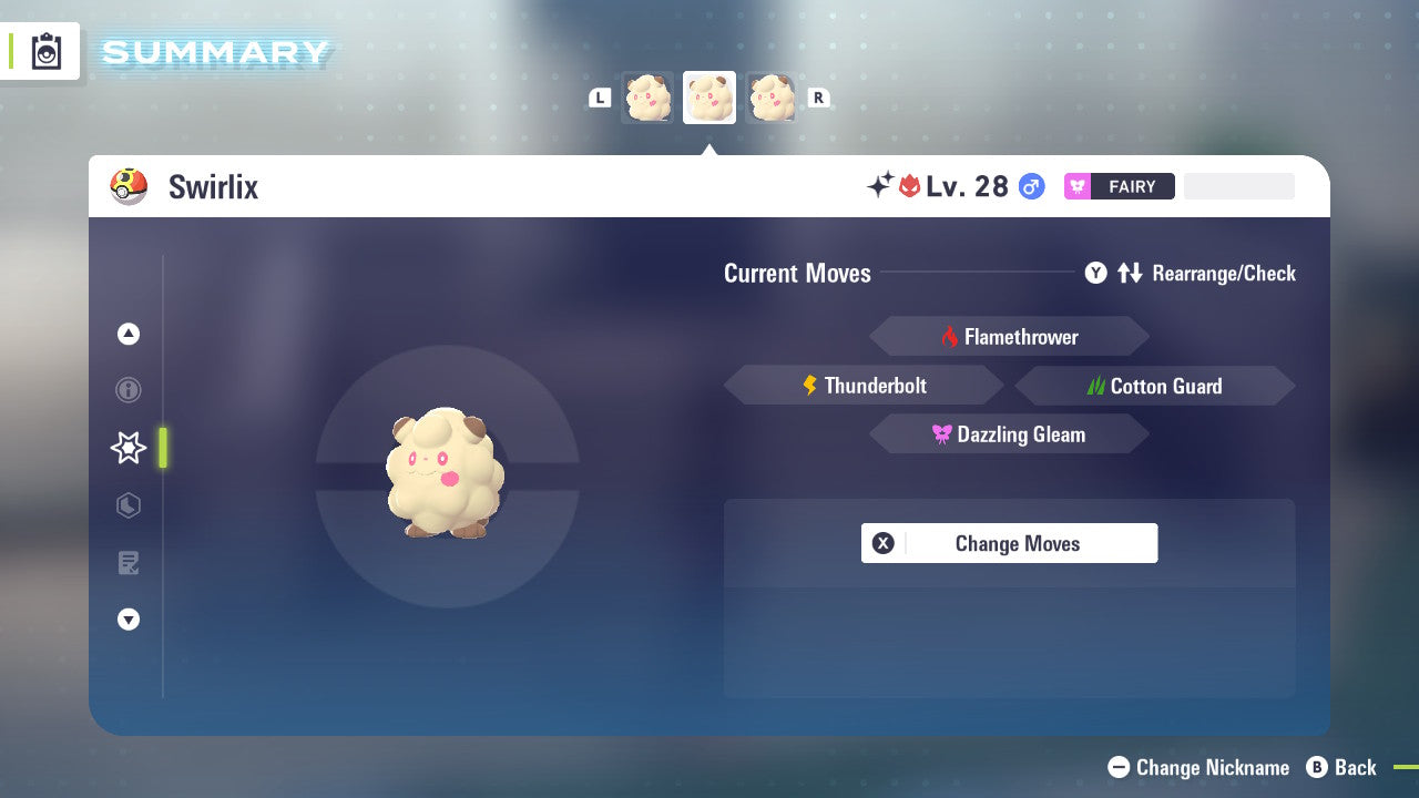 Pokemon Legends ZA Alpha Shiny Swirlix 6IV-EV Trained - Pokemon4Ever