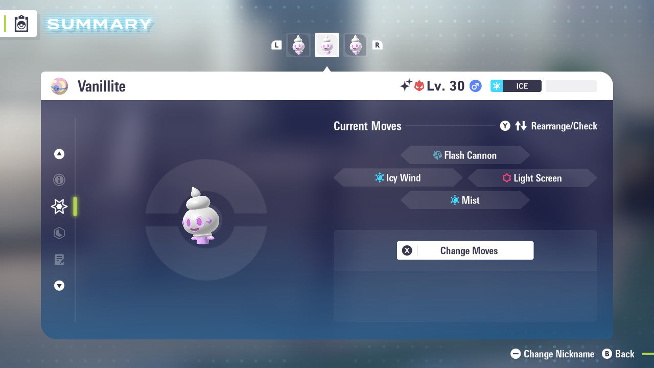 Pokemon Legends ZA Alpha Shiny Vanillite 6IV-EV Trained - Pokemon4Ever