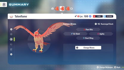 Pokemon Legends ZA Alpha Shiny Talonflame 6IV-EV Trained - Pokemon4Ever