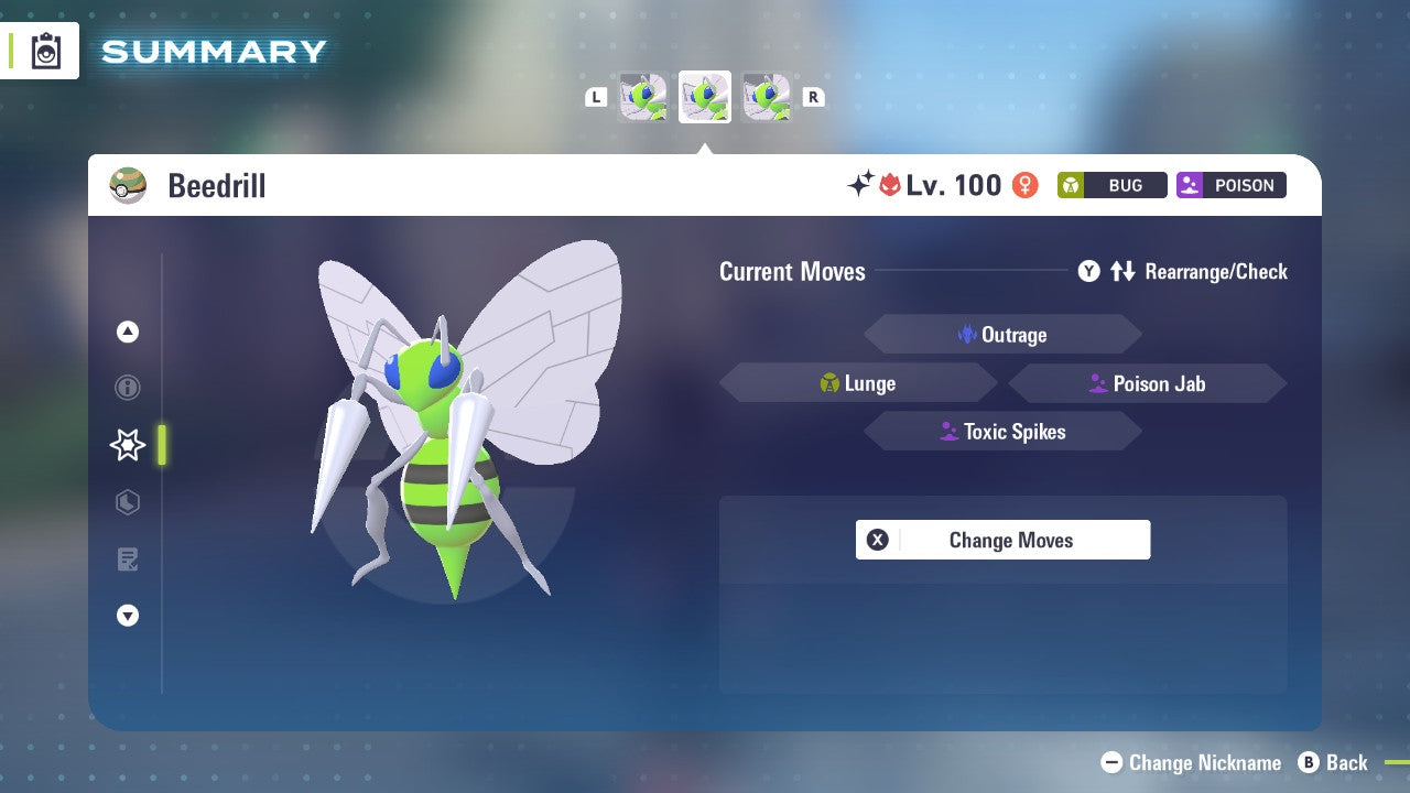 Pokemon Legends ZA Alpha Shiny Beedrill 6IV-EV Trained - Pokemon4Ever