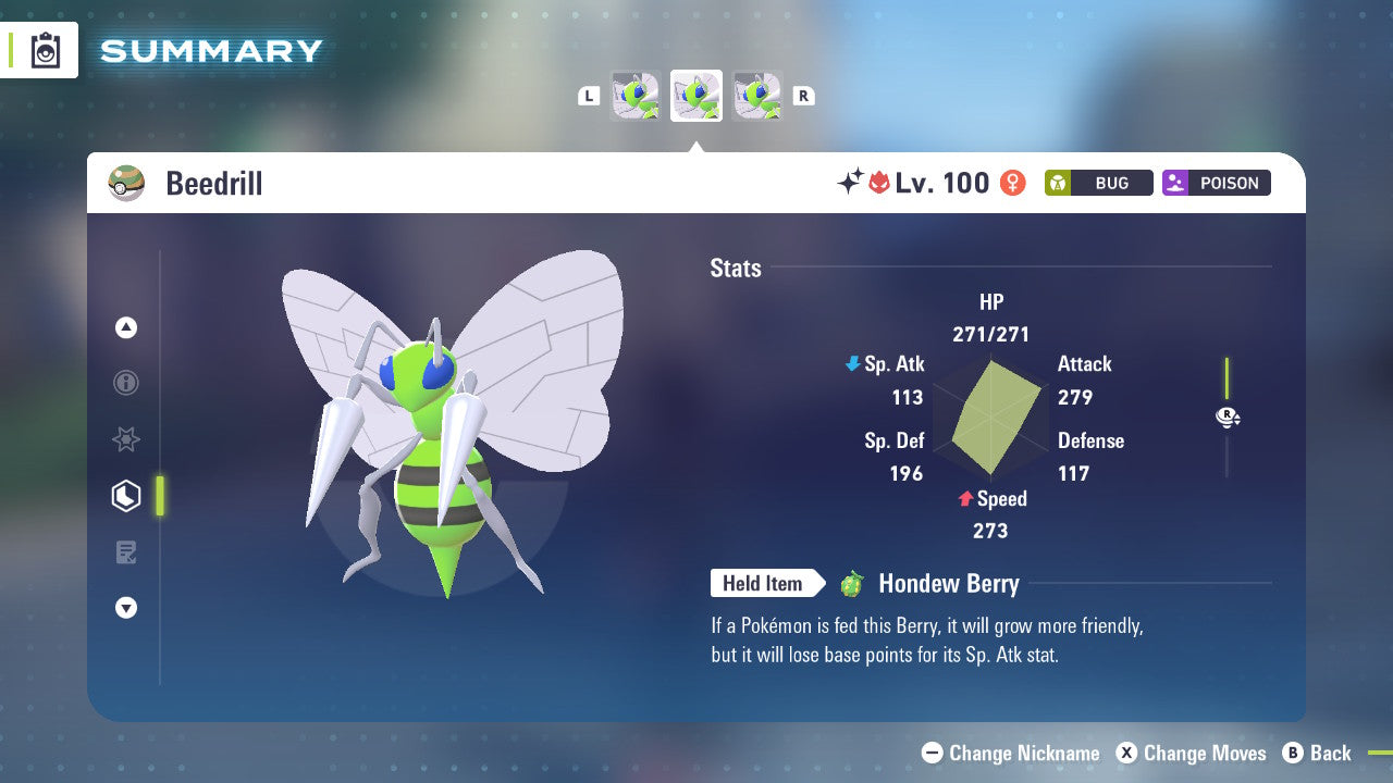 Pokemon Legends ZA Alpha Shiny Beedrill 6IV-EV Trained - Pokemon4Ever