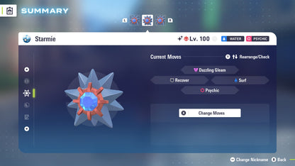 Pokemon Legends ZA Alpha Shiny Starmie 6IV-EV Trained - Pokemon4Ever