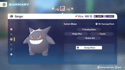 Pokemon Legends ZA Alpha Shiny Gengar 6IV-EV Trained - Pokemon4Ever