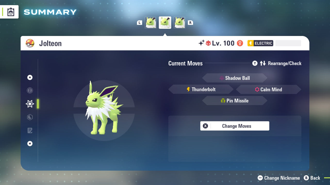 Pokemon Legends ZA Alpha Shiny Jolteon 6IV-EV Trained - Pokemon4Ever