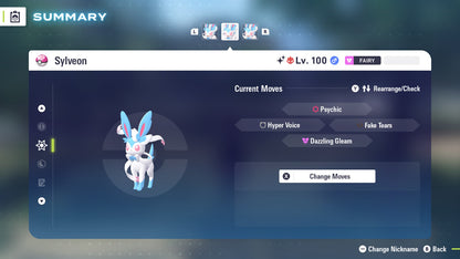 Pokemon Legends ZA Alpha Shiny Sylveon 6IV-EV Trained - Pokemon4Ever