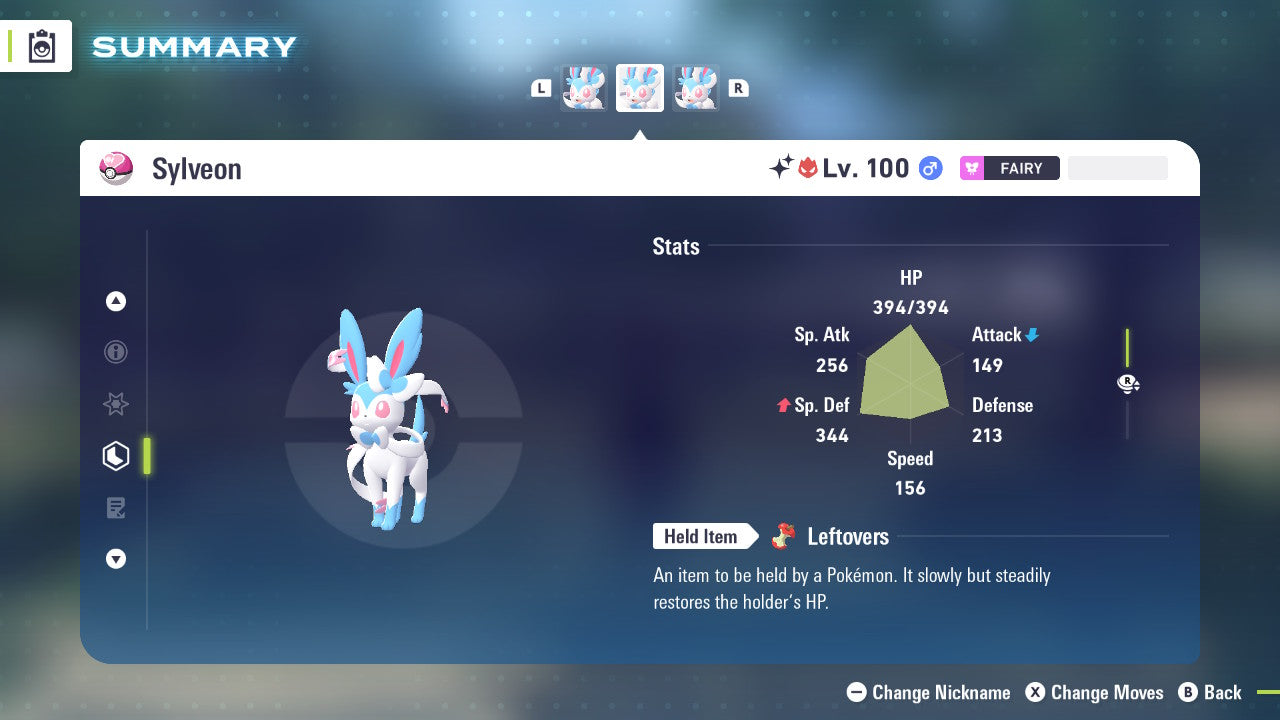 Pokemon Legends ZA Alpha Shiny Sylveon 6IV-EV Trained - Pokemon4Ever