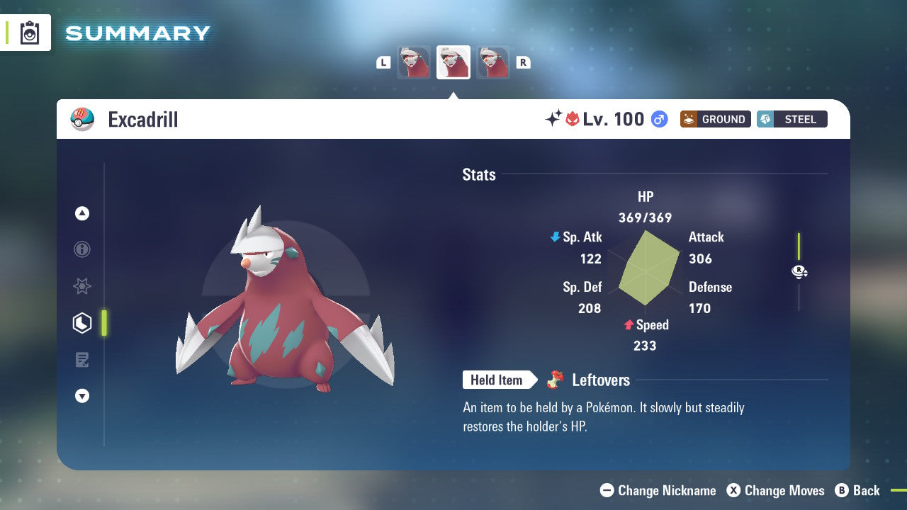 Pokemon Legends ZA Alpha Shiny Excadrill 6IV-EV Trained - Pokemon4Ever