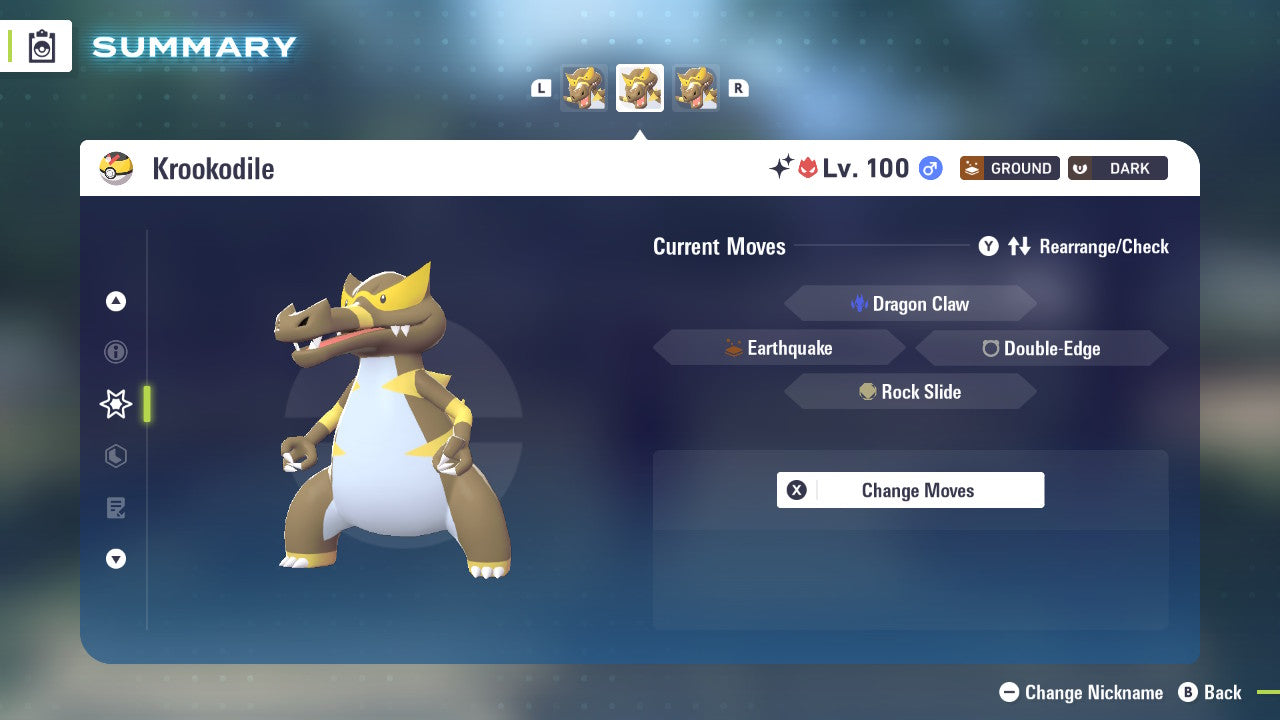 Pokemon Legends ZA Alpha Shiny Krookodile 6IV-EV Trained - Pokemon4Ever