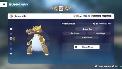 Pokemon Legends ZA Alpha Shiny Krookodile 6IV-EV Trained - Pokemon4Ever