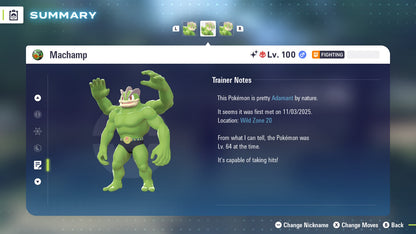 Pokemon Legends ZA Alpha Shiny Machamp 6IV-EV Trained - Pokemon4Ever