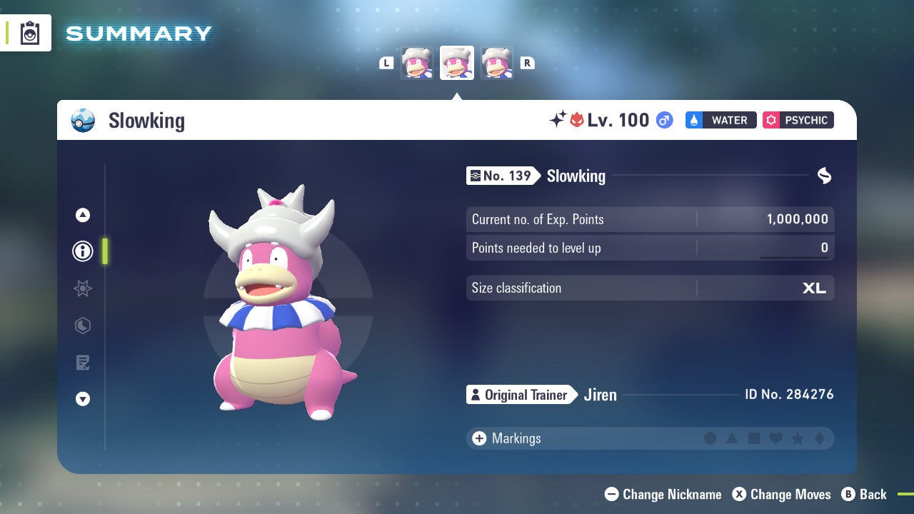 Pokemon Legends ZA Alpha Shiny Slowking 6IV-EV Trained - Pokemon4Ever