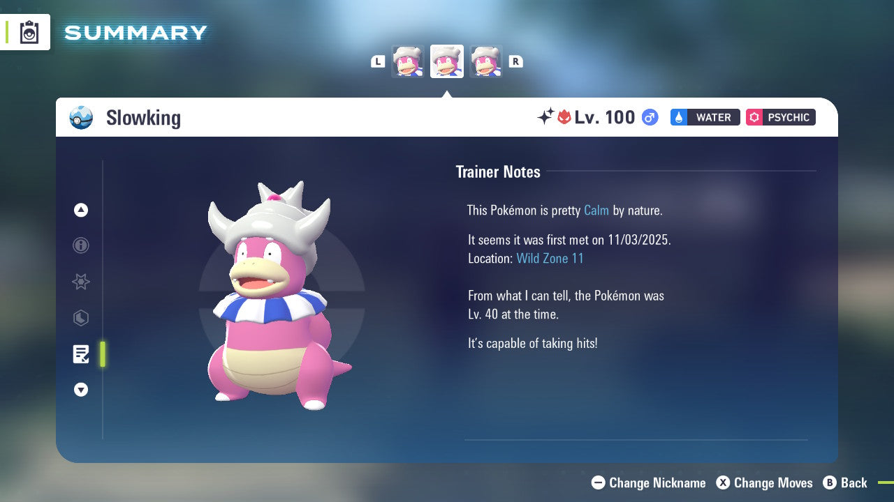 Pokemon Legends ZA Alpha Shiny Slowking 6IV-EV Trained - Pokemon4Ever