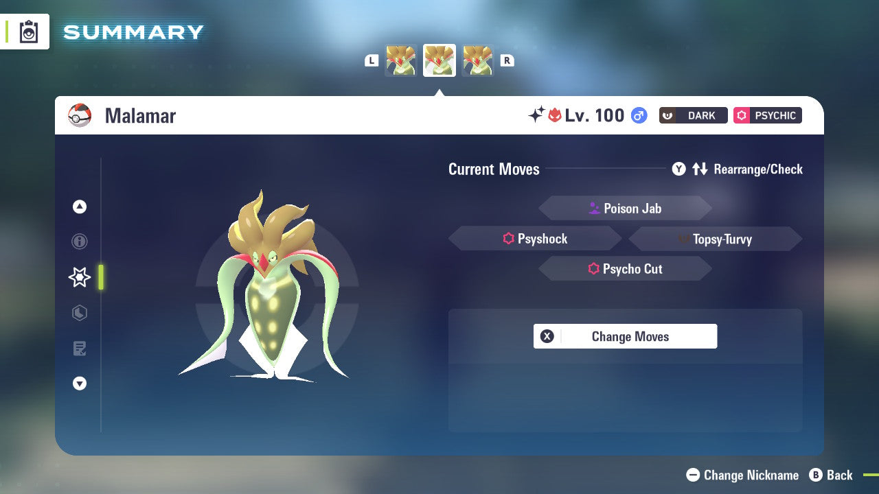 Pokemon Legends ZA Alpha Shiny Malamar 6IV-EV Trained - Pokemon4Ever